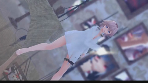 【東方偶像鄉 MMD】咲夜只是睡前运动一下而已